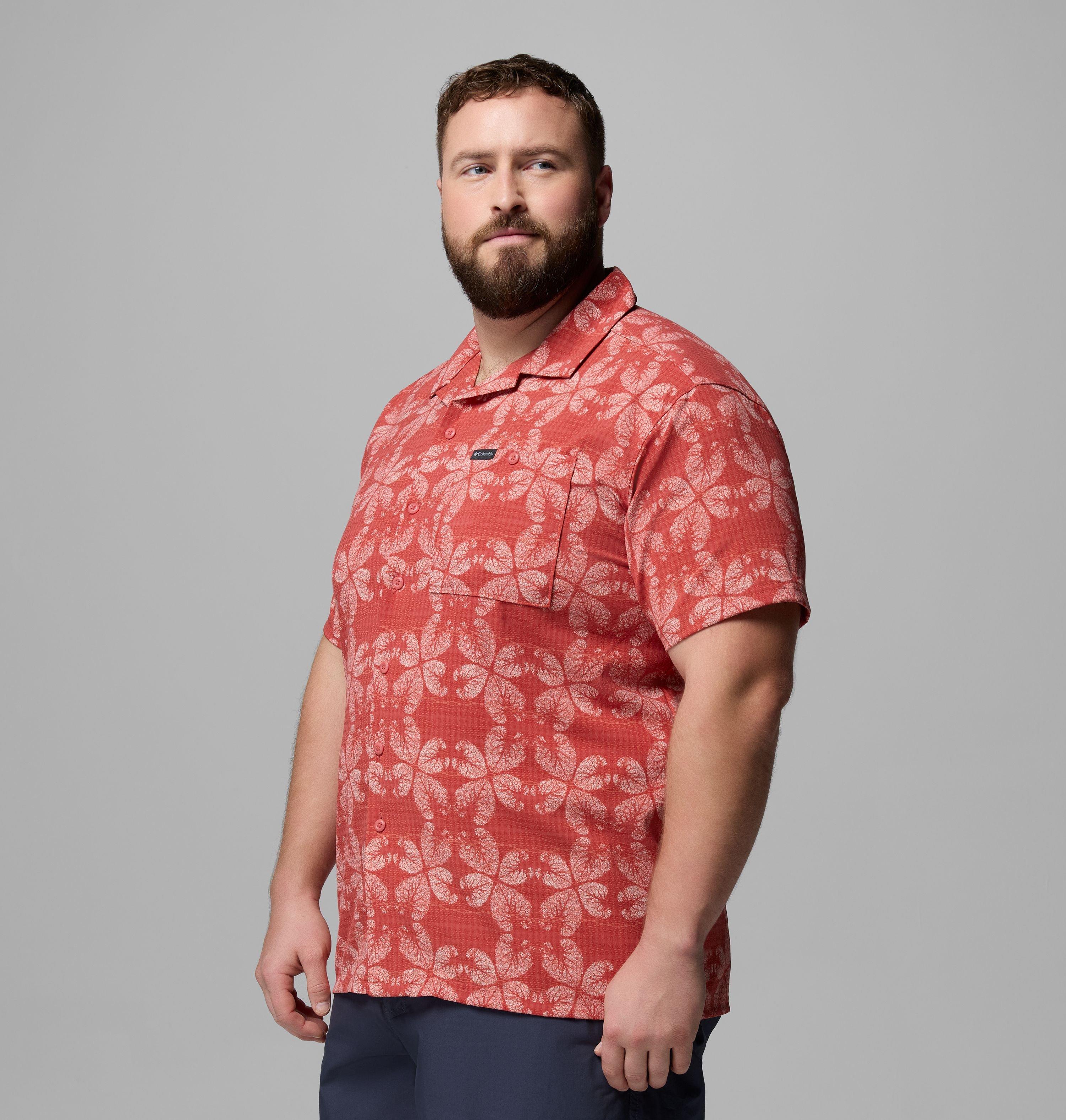 Homme – Chemise de camping à imprimé Utilizer – Tailles forts 4