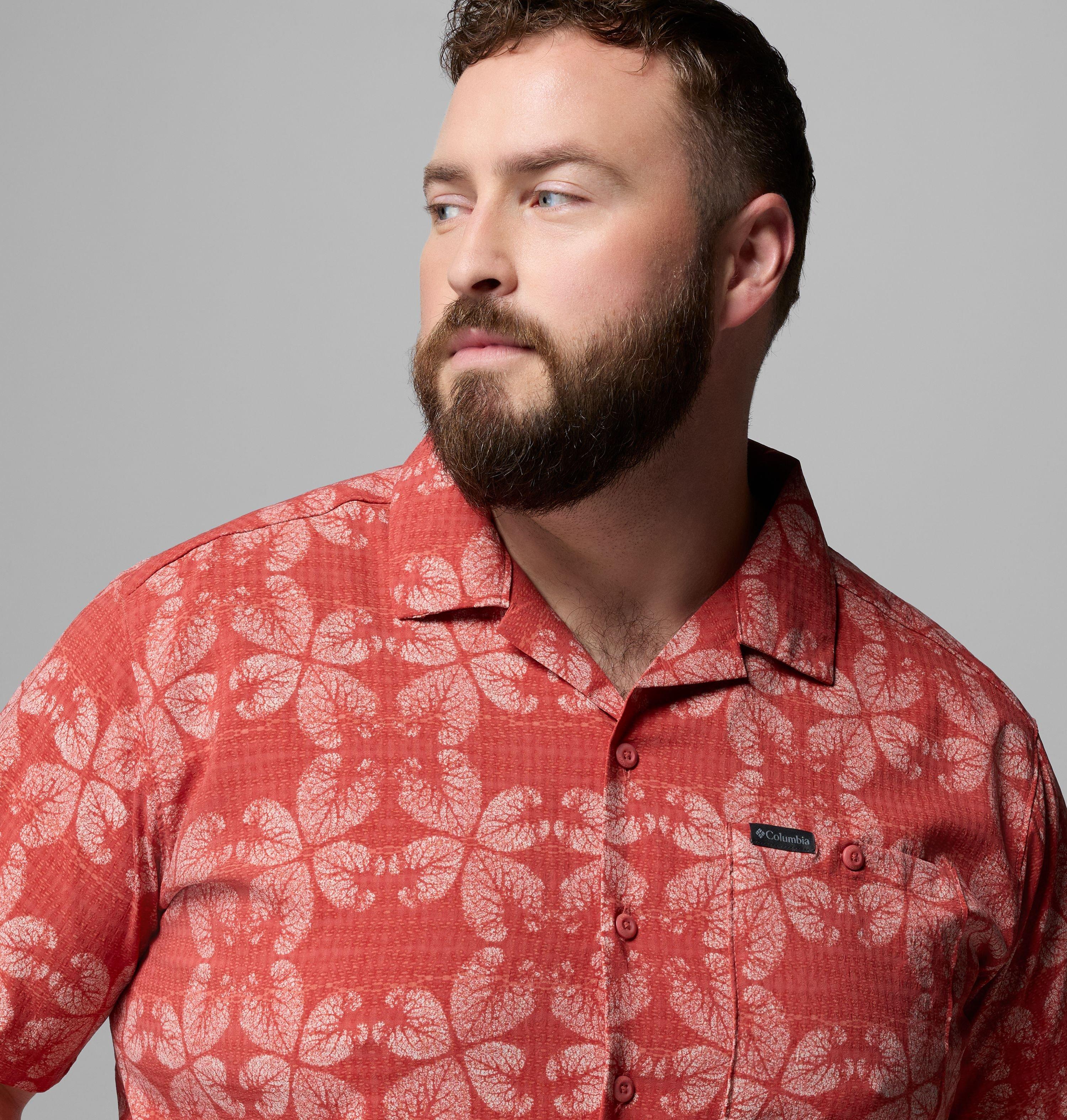 Homme – Chemise de camping à imprimé Utilizer – Tailles forts 5