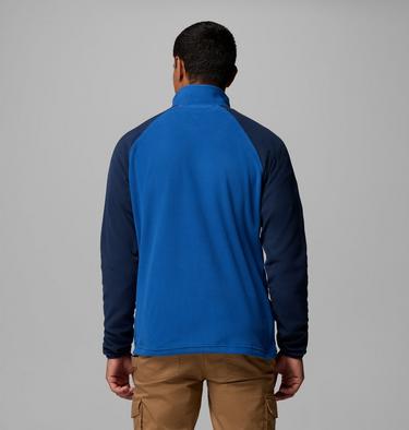 Men's Vital Valley Lightweight Fleece, Color: Mountain Blue, Collegiate Navy, Dark Mou, image 7