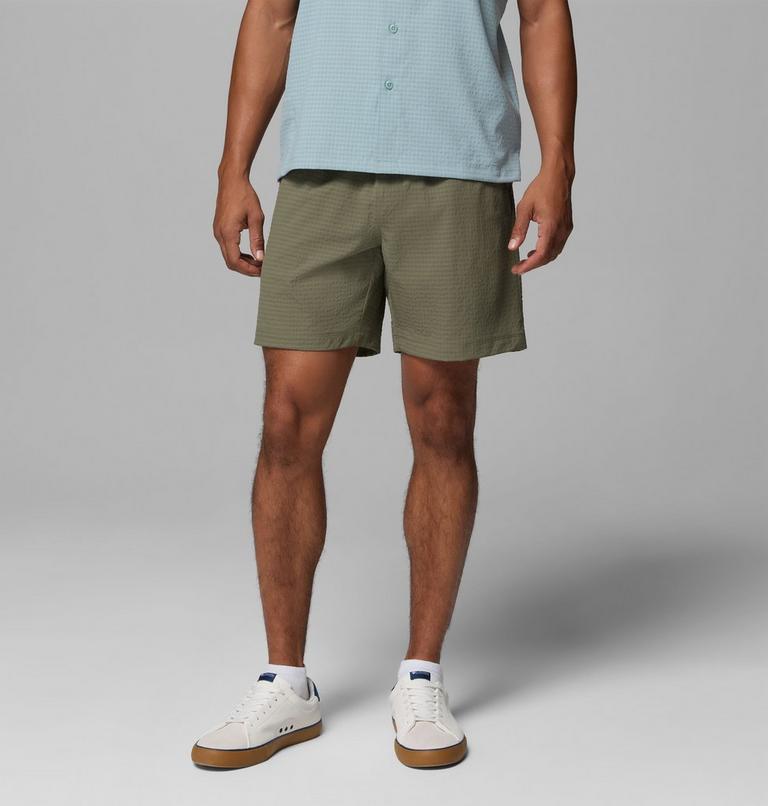 Men's Utilizer Hiking Shorts, Color: Stone Green, image 1