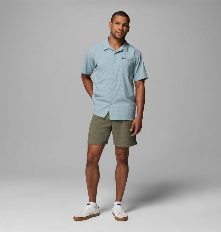 Men's Utilizer Hiking Shorts, Color: Stone Green, image 2