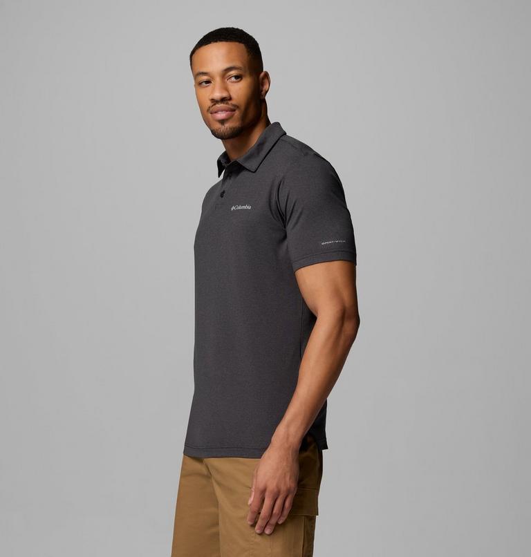 Men's Parsons Point Technical Polo, Color: Black Heather, Shark, image 4