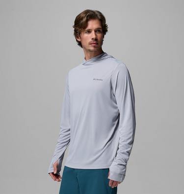Hoodie Technique L&eacute;ger Zero Rules Homme, Color: Columbia Grey, image 16