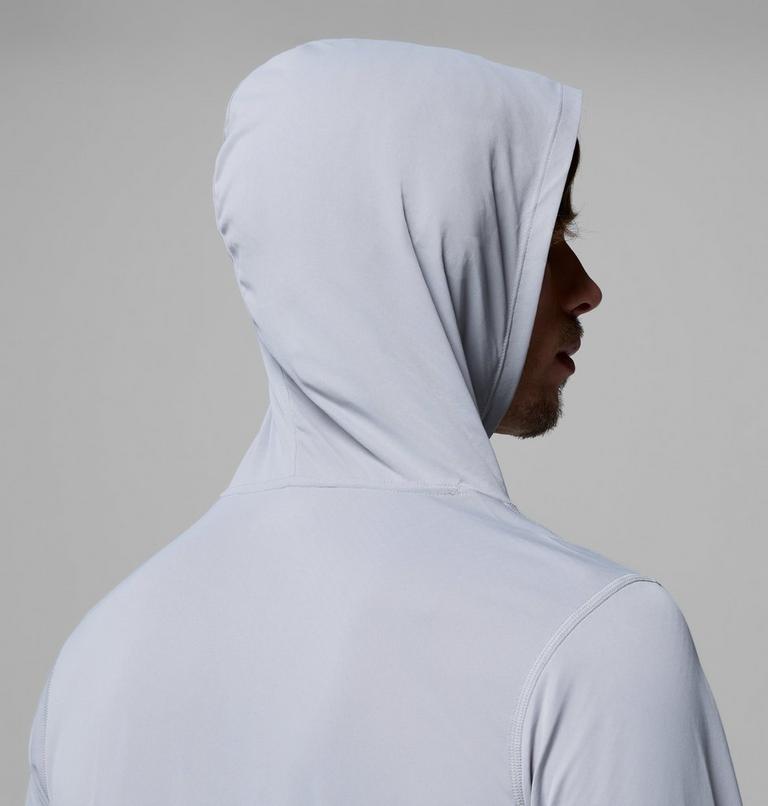 Hoodie Technique L&eacute;ger Zero Rules Homme, Color: Columbia Grey, image 6