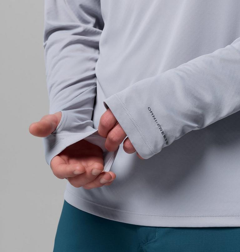 Hoodie Technique L&eacute;ger Zero Rules Homme, Color: Columbia Grey, image 7