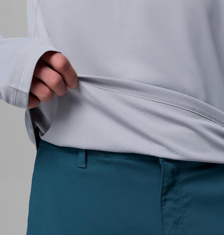 Hoodie Technique L&eacute;ger Zero Rules Homme, Color: Columbia Grey, image 8