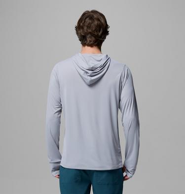 Hoodie Technique L&eacute;ger Zero Rules Homme, Color: Columbia Grey, image 15