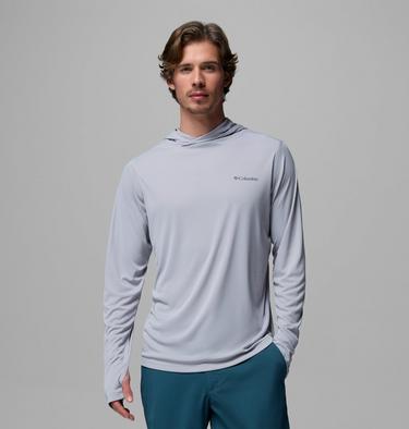 Hoodie Technique L&eacute;ger Zero Rules Homme, Color: Columbia Grey, image 13
