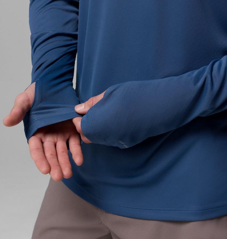 Hoodie Technique L&eacute;ger Zero Rules Homme, Color: Dark Mountain, image 7