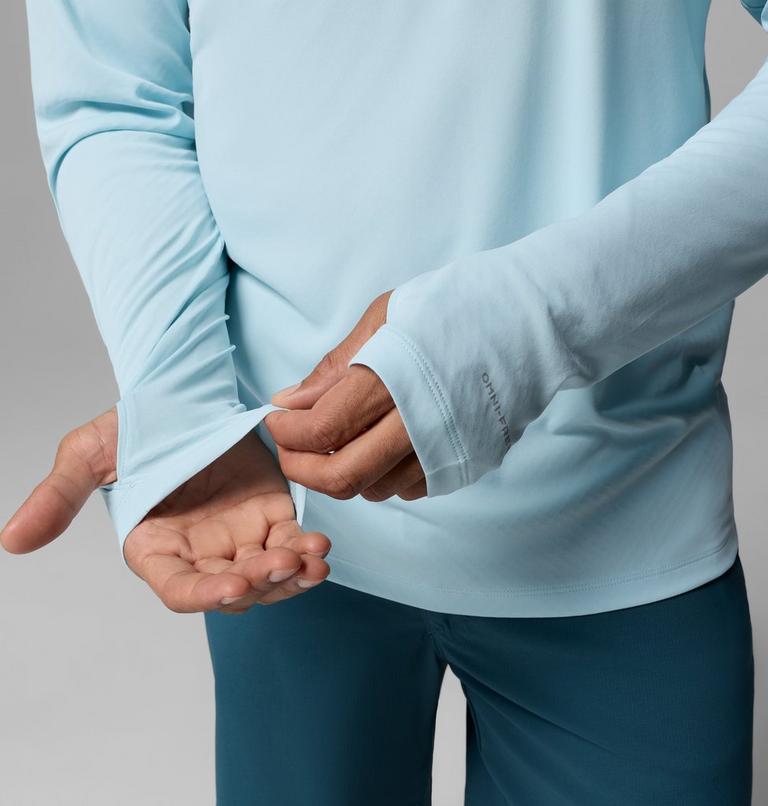 Hoodie Technique L&eacute;ger Zero Rules Homme, Color: Marine Light, image 7