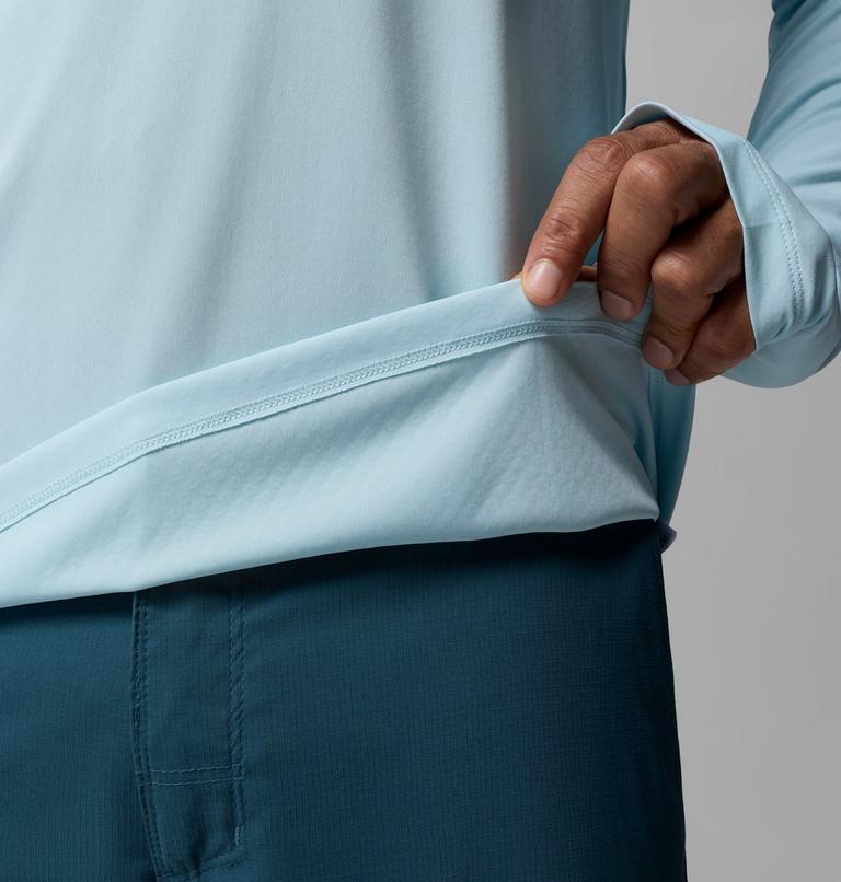 Hoodie Technique L&eacute;ger Zero Rules Homme, Color: Marine Light, image 8