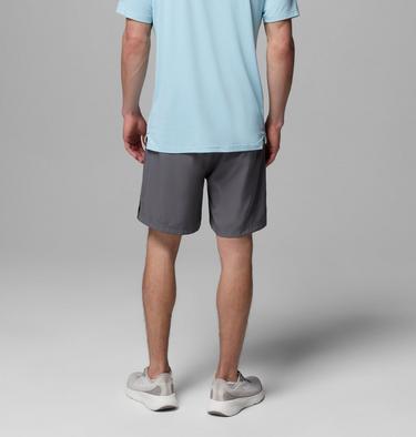 Men's Vital Valley Hiking Shorts, Color: City Grey, Black, image 11