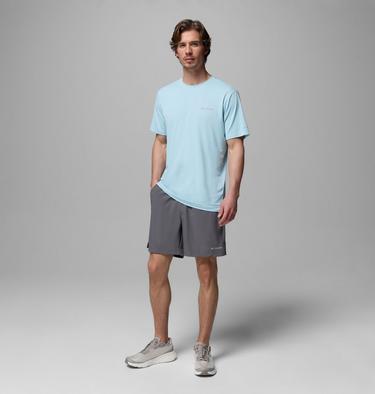 Men's Vital Valley Hiking Shorts, Color: City Grey, Black, image 10