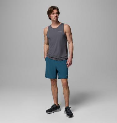 Men's Vital Valley Hiking Shorts, Color: Everblue, image 6
