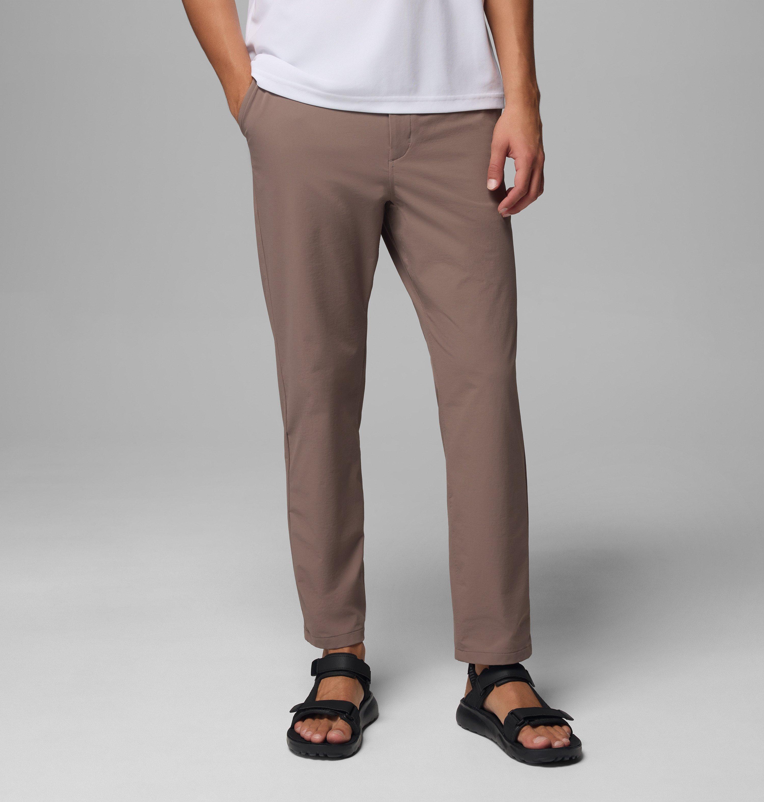 Columbia Sportswear Men's Brown Columbia - Chill Creek™ Walking Trousers - Iron Small