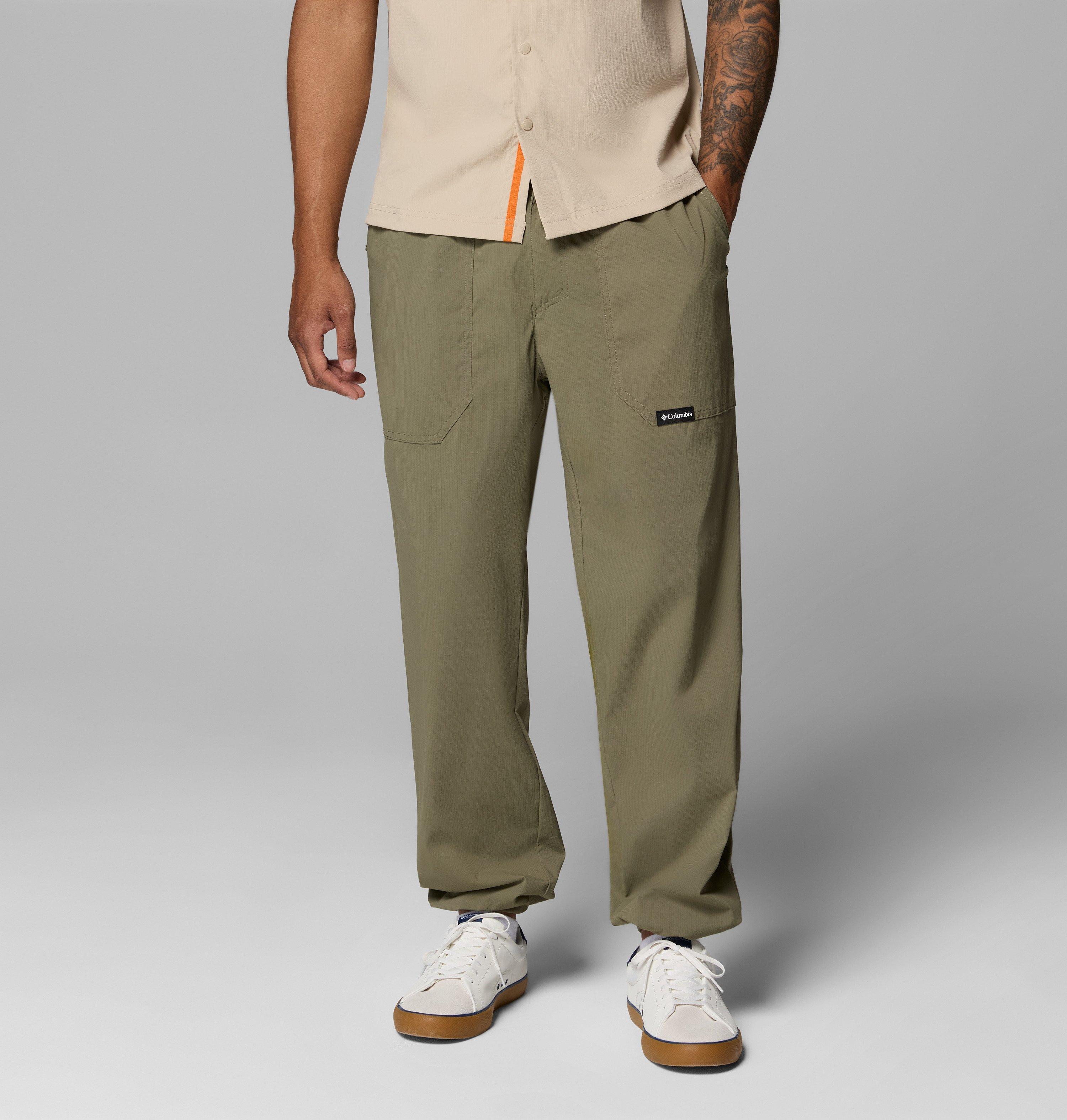 Columbia Sportswear Men's Green Columbia - Landroamer™ Scout Trousers - Stone Large