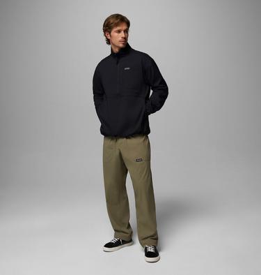 Men's Landroamer Half Zip Overshirt, Color: Black, image 4