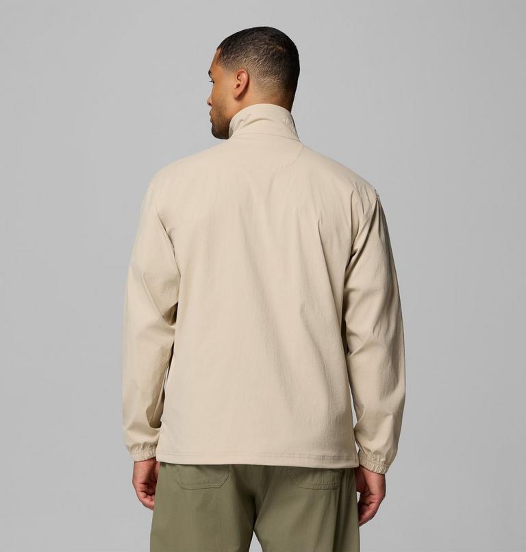 Men's Landroamer Half Zip Overshirt, Color: Ancient Fossil, image 3