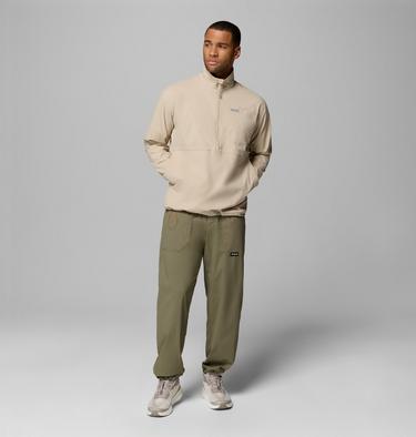 Men's Landroamer Half Zip Overshirt, Color: Ancient Fossil, image 2