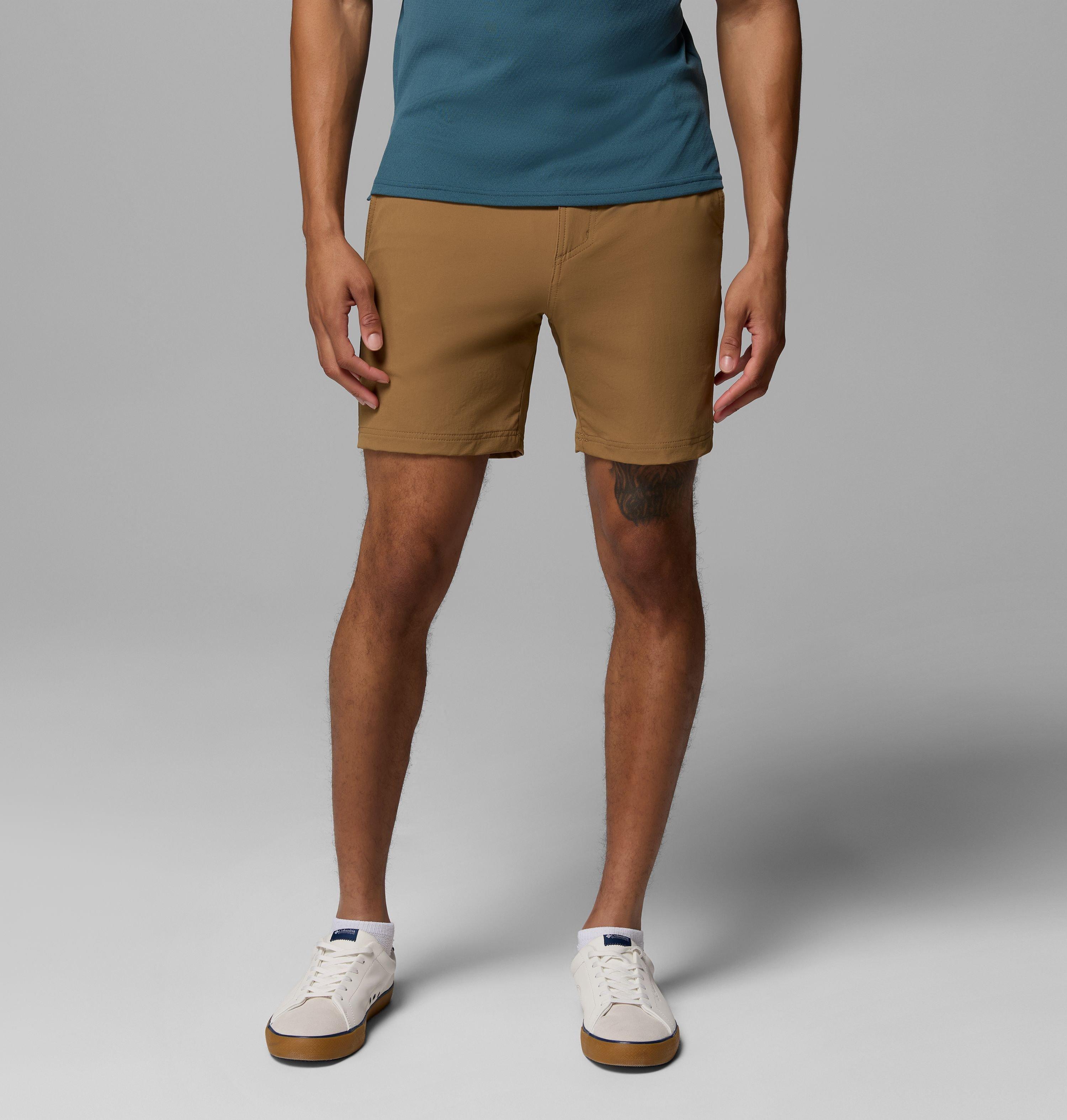 Columbia Sportswear Men's Brown Columbia - Roc™ Tech Shorts - Delta Size 36