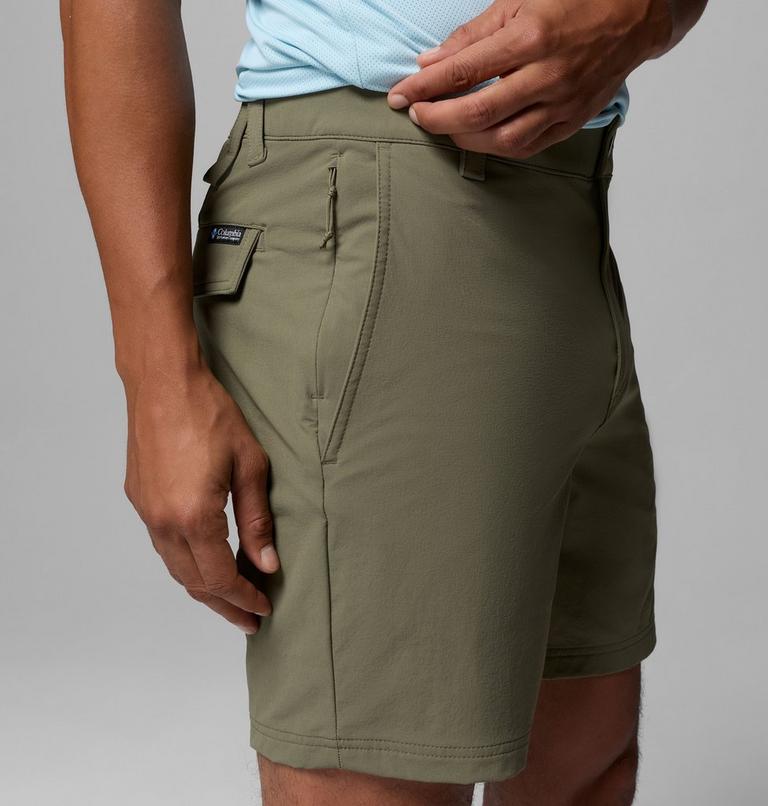 Men's ROC Tech Shorts, Color: Stone Green, image 6