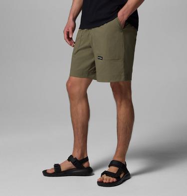 Men's Landroamer Scout Shorts, Color: Stone Green, image 4