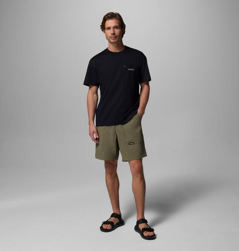 Men's Landroamer Scout Shorts, Color: Stone Green, image 2