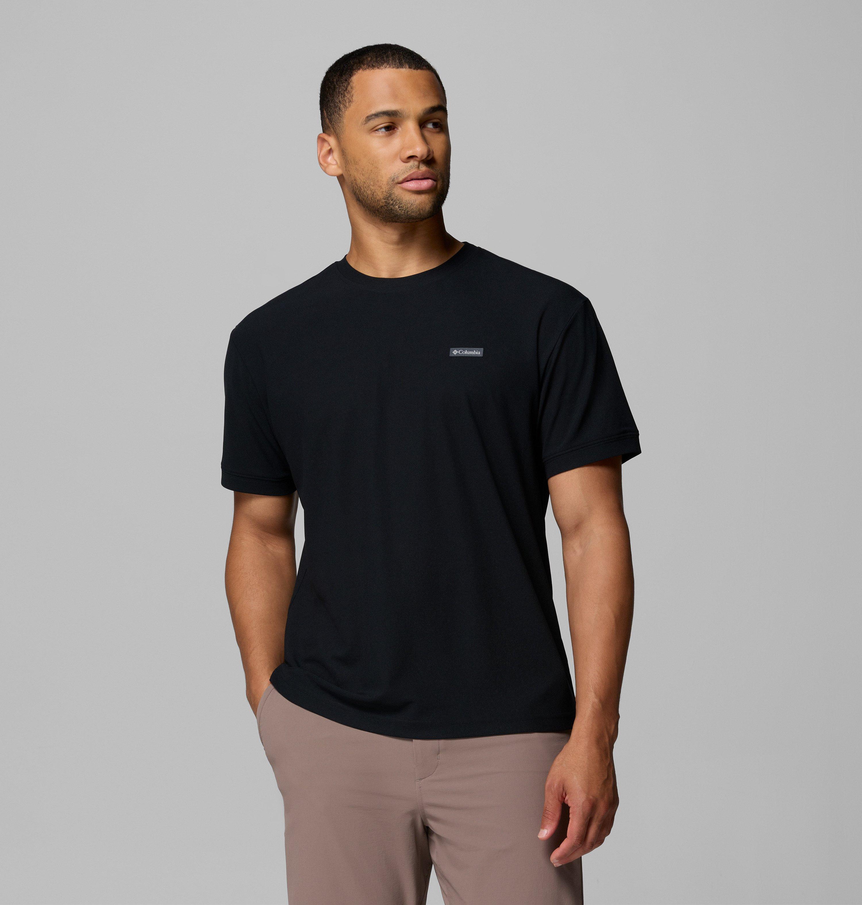 Columbia Sportswear Men's Black Columbia - Chill Creek™ Technical T-Shirt - Medium