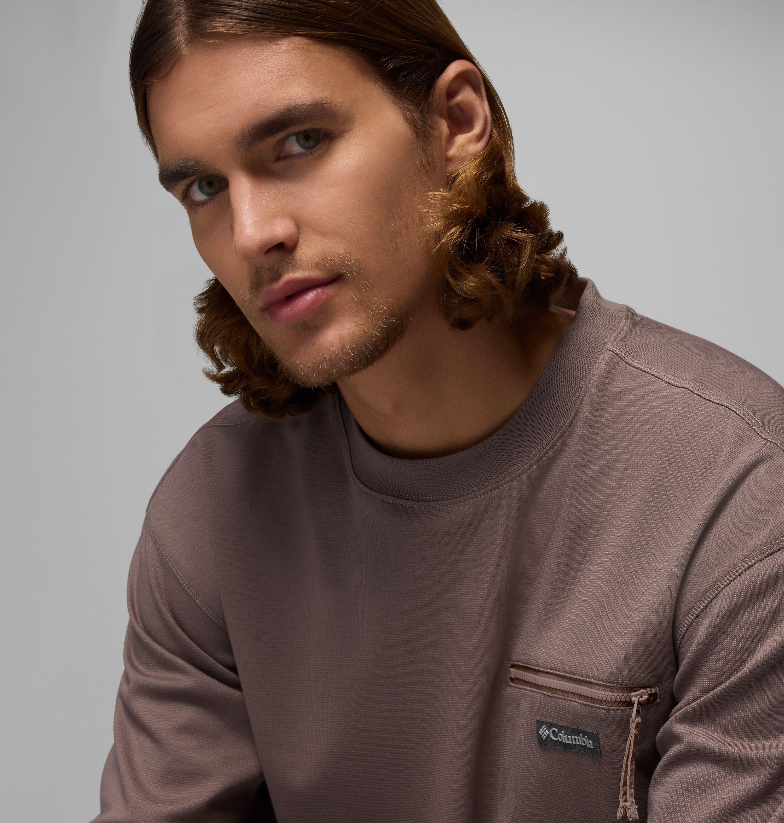 Men's Echo Passage Long Sleeve Crew Shirt | 254 | XS 5