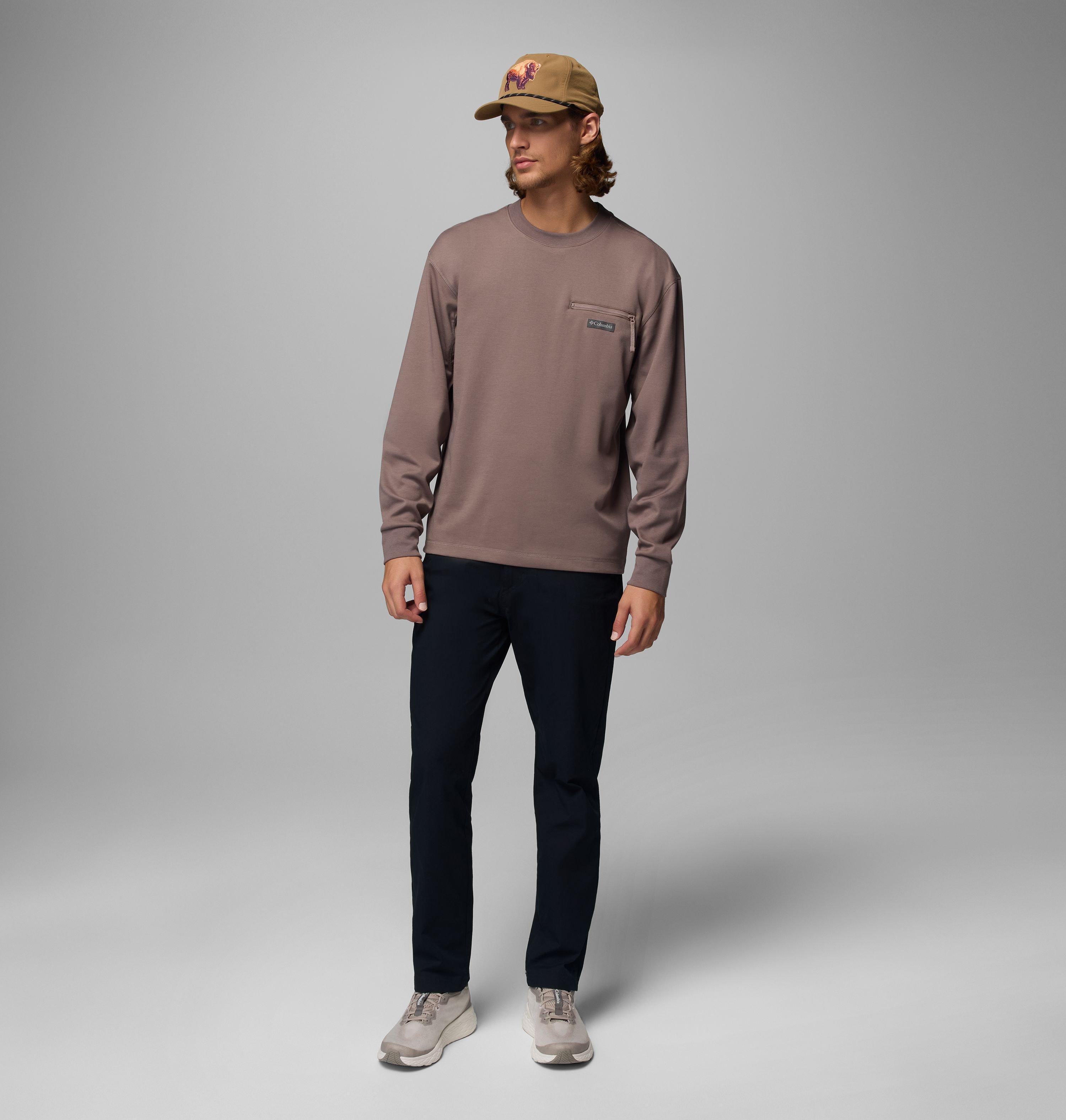 Men's Echo Passage Long Sleeve Crew Shirt | 254 | XS 2