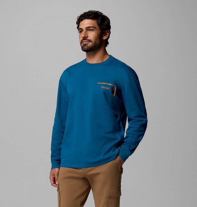 Men's Echo Passage Sweatshirt, Color: Phoenix Blue, image 4