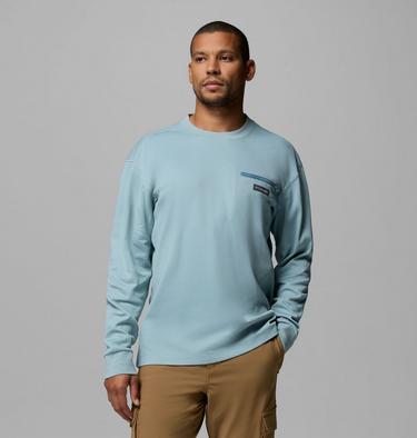 Men's Echo Passage Sweatshirt, Color: Crushed Blue, image 1