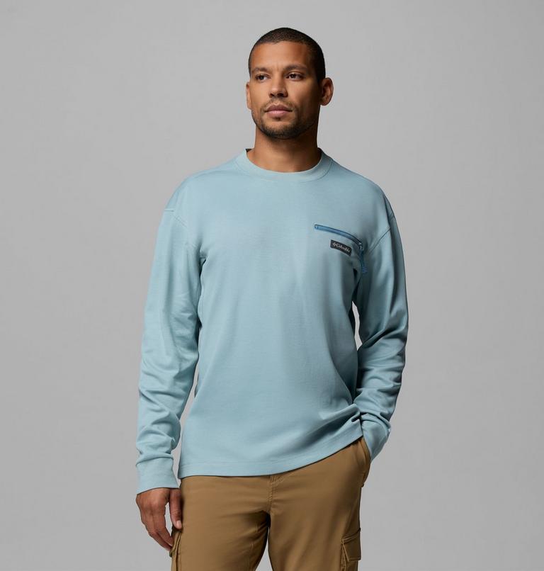 Men's Echo Passage Sweatshirt, Color: Crushed Blue, image 1
