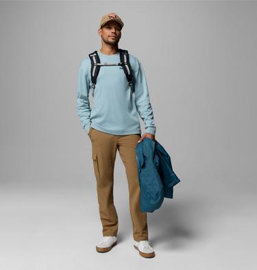 Men's Echo Passage Sweatshirt, Color: Crushed Blue, image 2