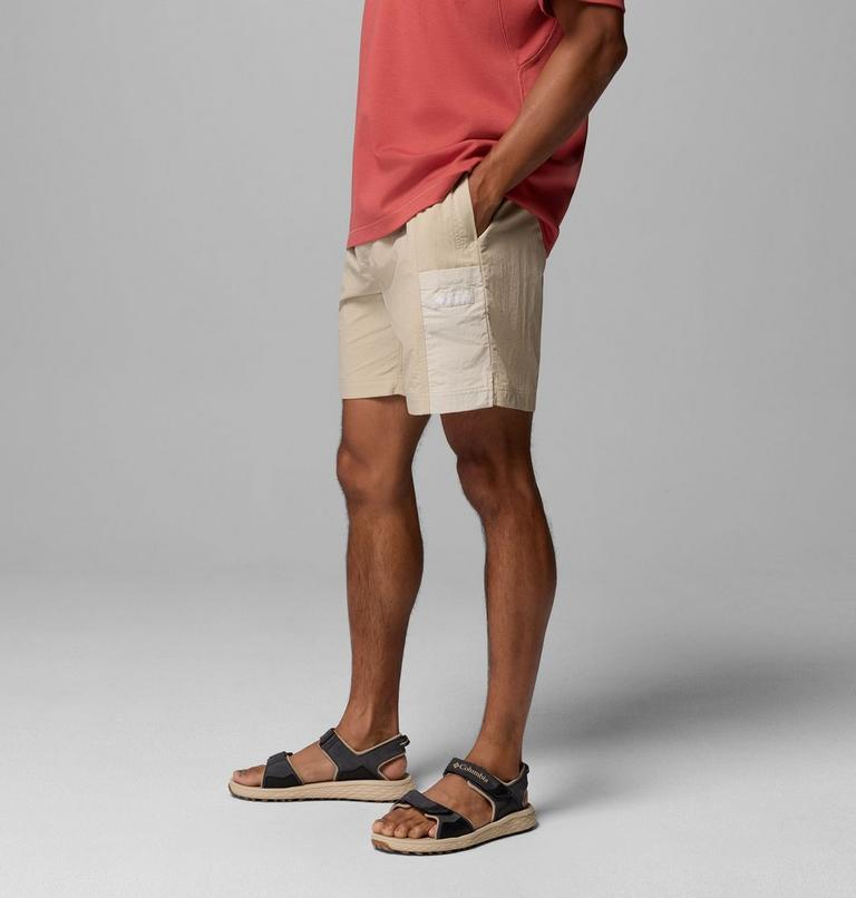Men's Sequoia Grove Woven Walking Shorts, Color: Ancient Fossil, Dark Stone, image 4