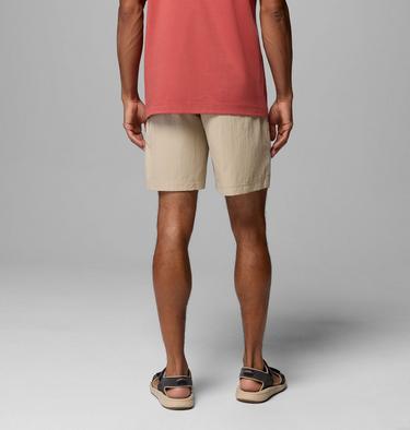 Men's Sequoia Grove Woven Walking Shorts, Color: Ancient Fossil, Dark Stone, image 3