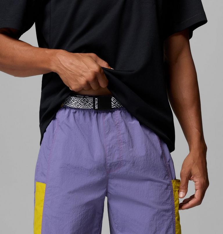 Men's Sequoia Grove Woven Walking Shorts, Color: Stormwatch, Antique Moss, image 5