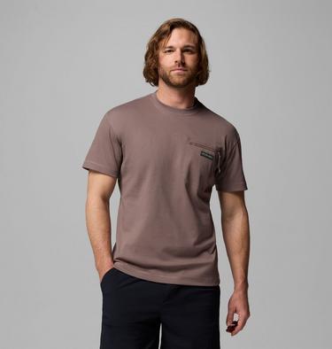 Men's Echo Passage Crew T-Shirt, Color: Iron, image 5