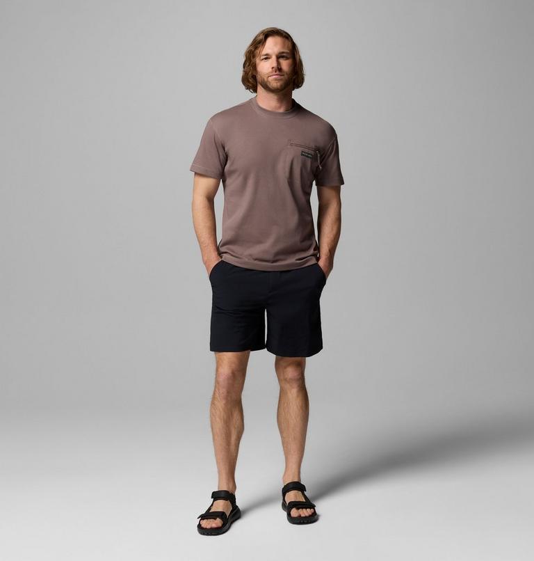 Men's Echo Passage Crew T-Shirt, Color: Iron, image 2