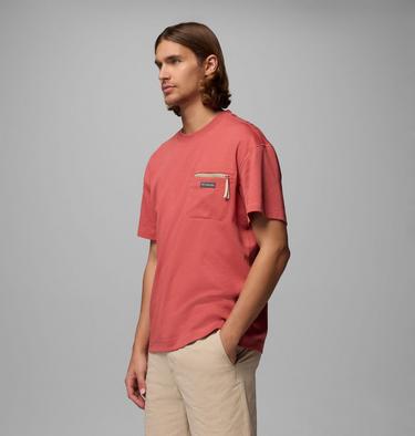 T-shirt Ras-de-cou Echo Passage Homme, Color: Washed Red, image 4