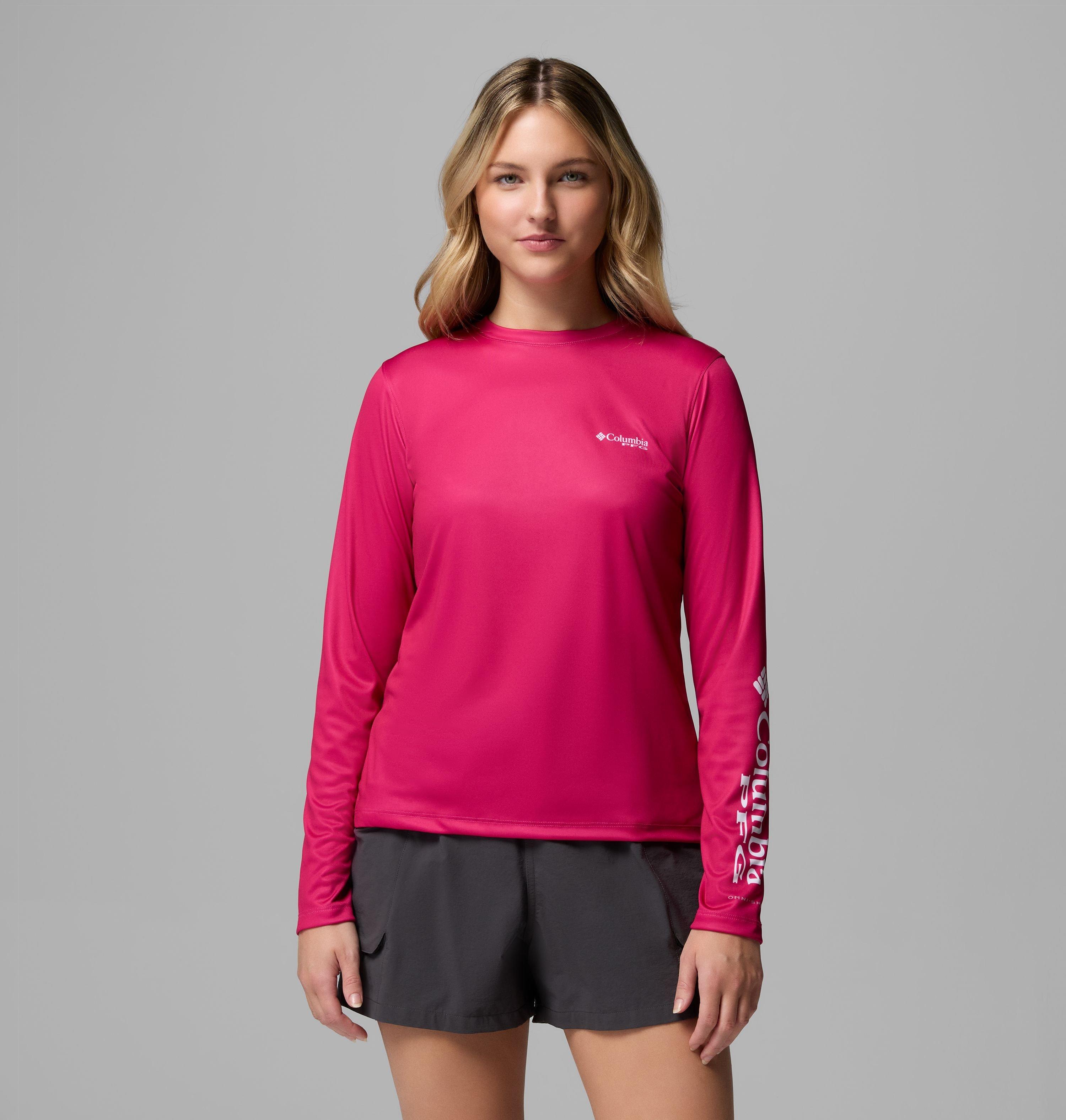 Columbia Women's PFG Tidal Tee  Original Chill Long Sleeve Shirt-