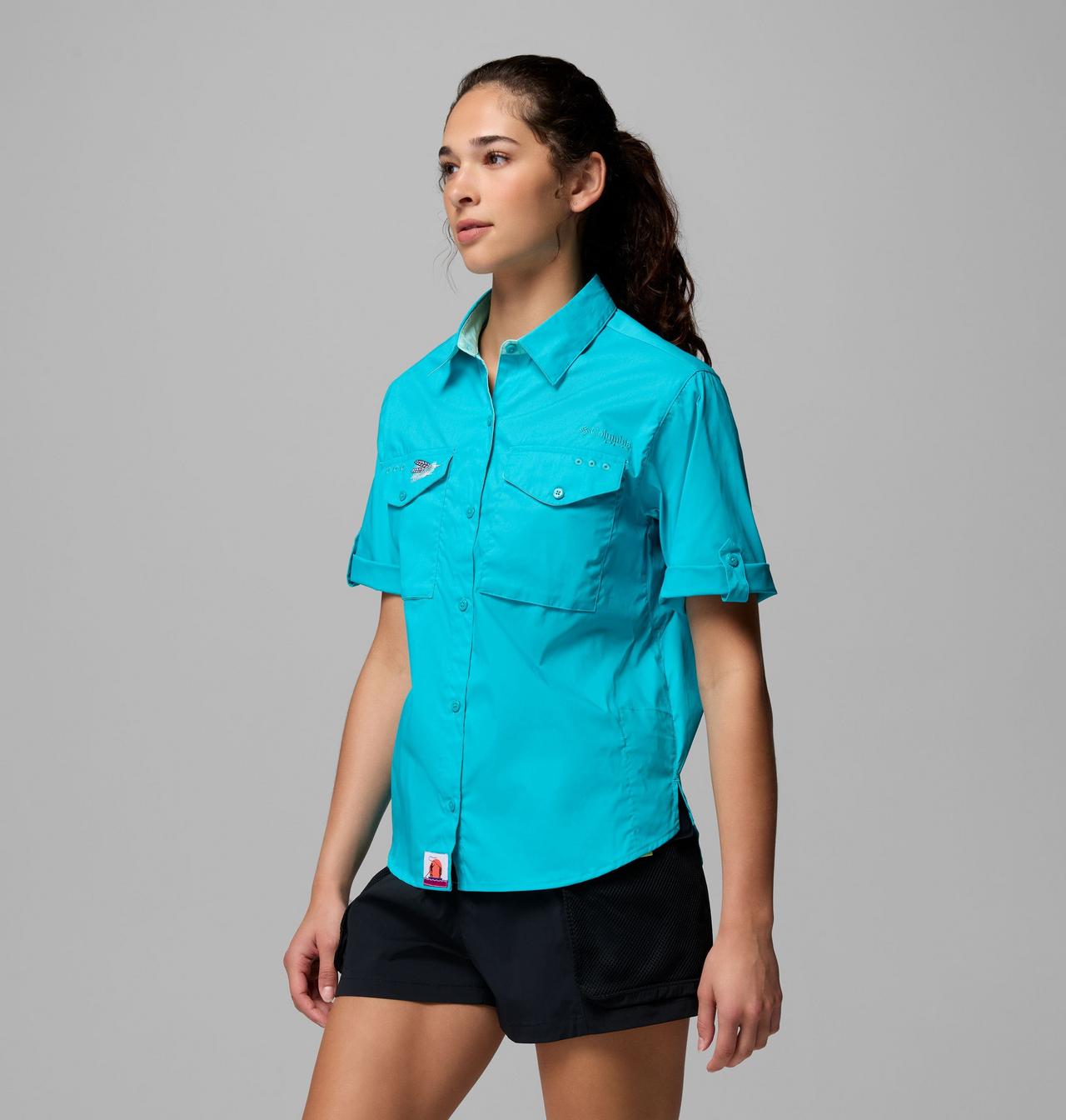 Women's PFG Bonefish Flats™ Short Sleeve Shirt | 443 | M 4