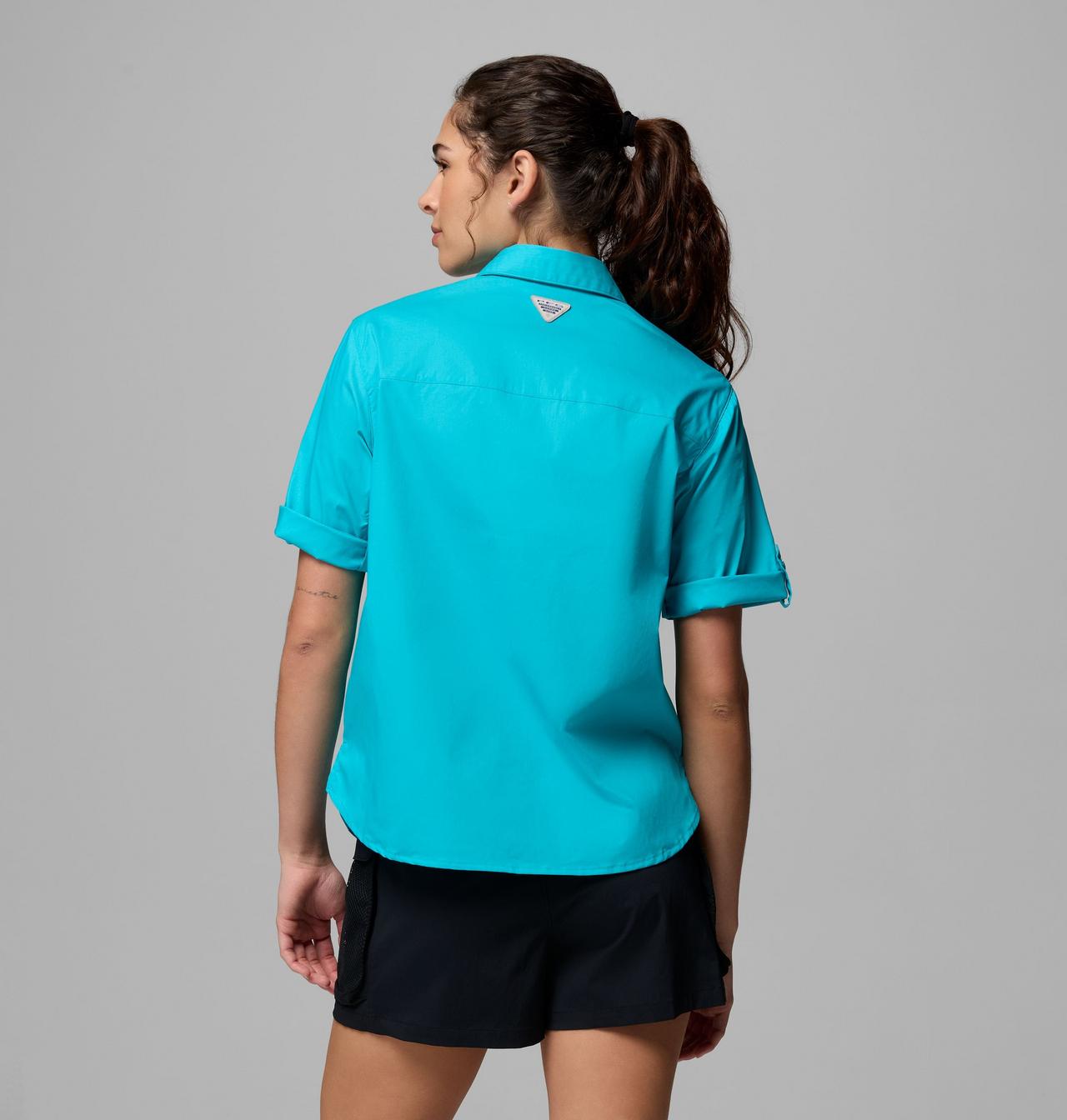 Women's PFG Bonefish Flats™ Short Sleeve Shirt | 443 | M 3
