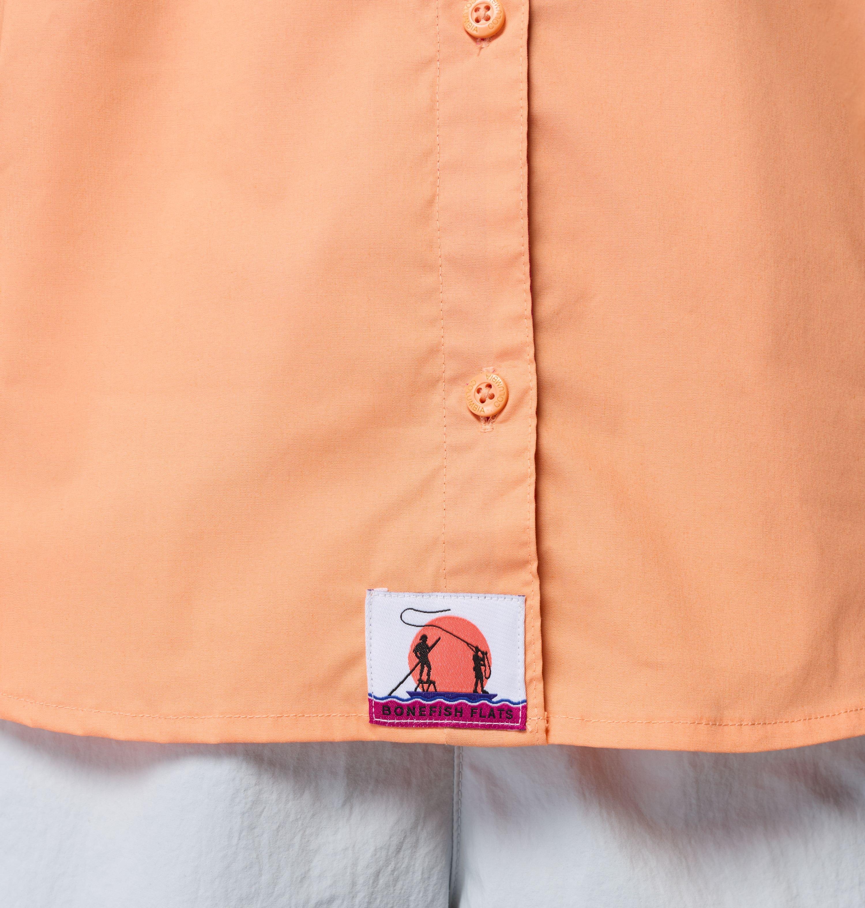 Women's PFG Bonefish Flats Short Sleeve Shirt | 873 | M 7