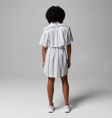 Abito a camicia PFG Open Water da donna, Color: Cirrus Grey, Lowtide Stripe, image 7