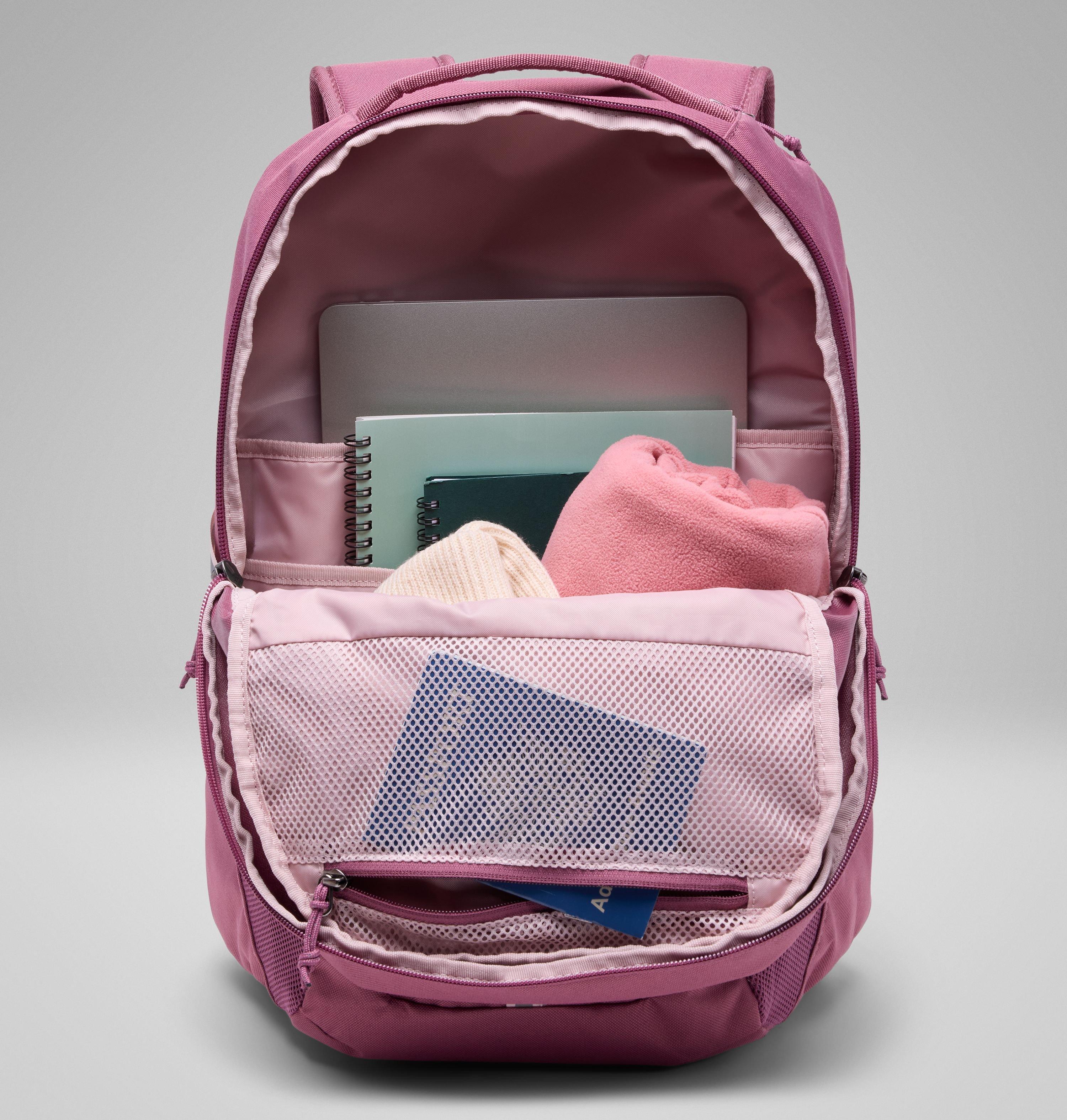 bumpy mini backpack Rust Wavy Checkered Large SparkleTights Exterior features a slip Model:DMES-LB-761ML Food Chain Main Course