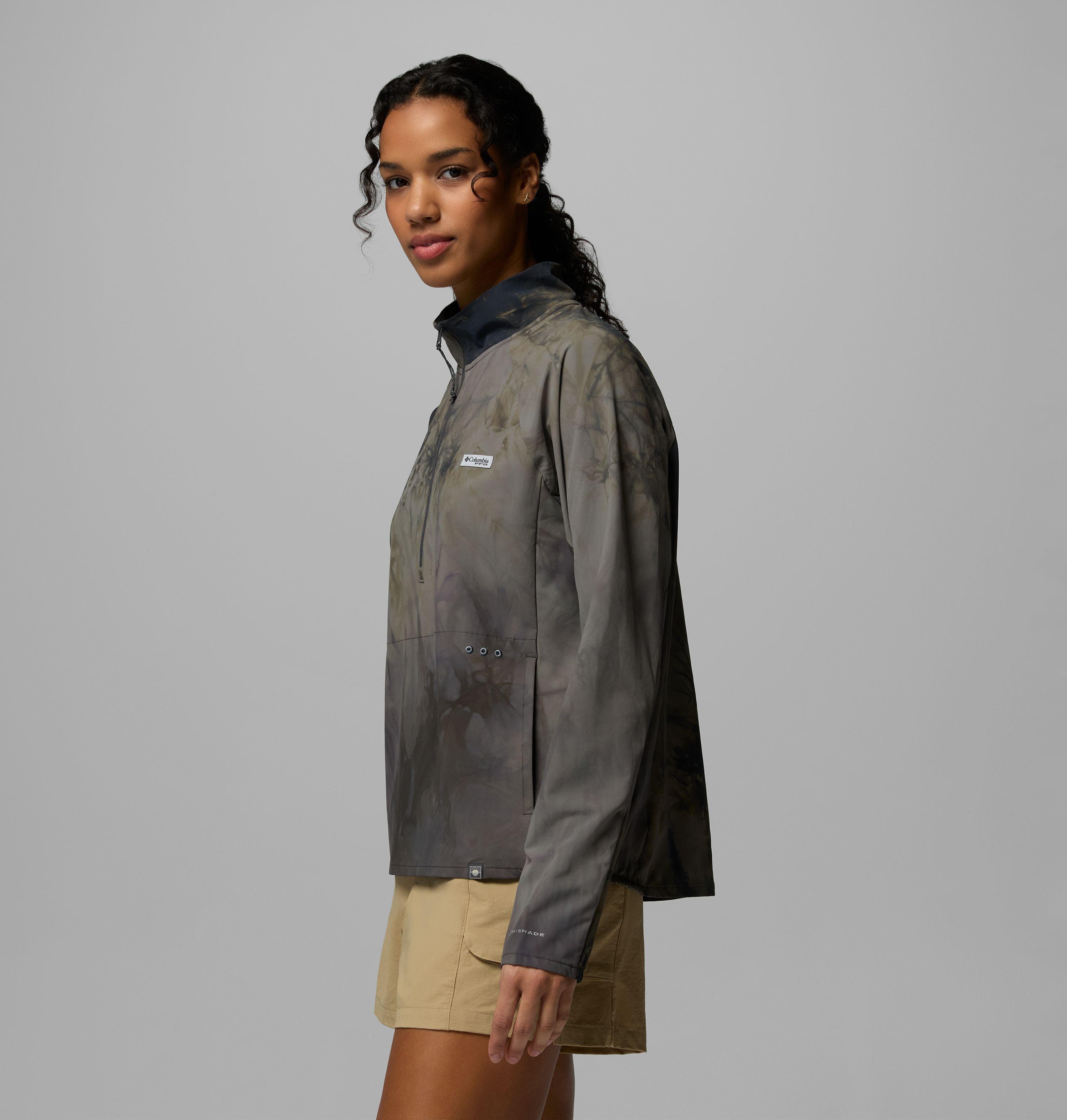Women's PFG Uncharted Cloud Half Zip Shirt | 010 | L 4
