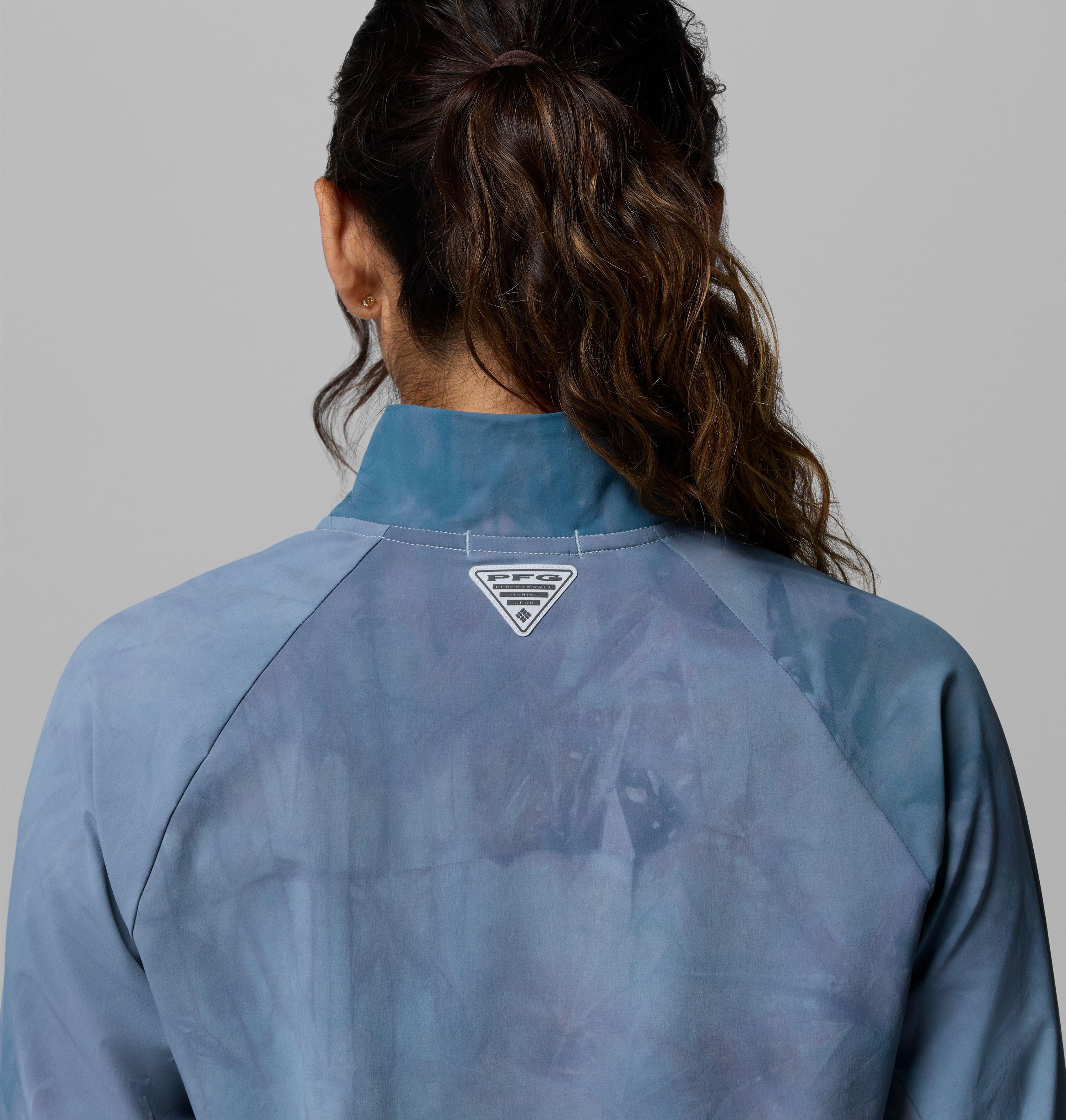Women's PFG Uncharted Cloud Half Zip Shirt - thumbnail 6