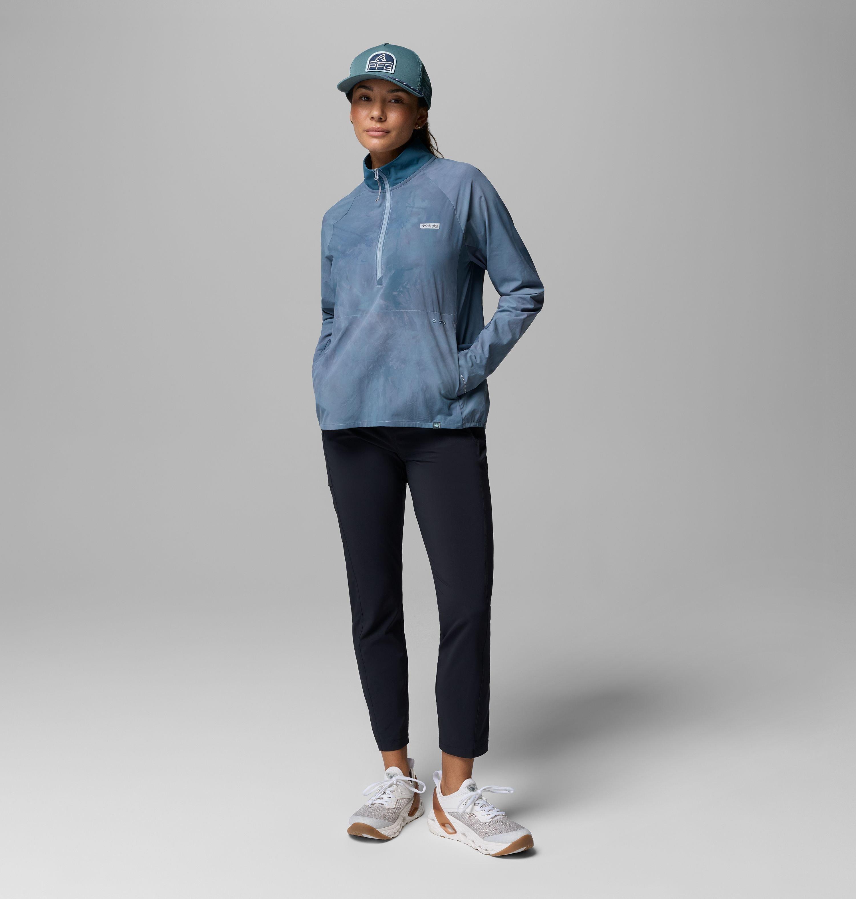Women's PFG Uncharted Cloud Half Zip Shirt - thumbnail 2