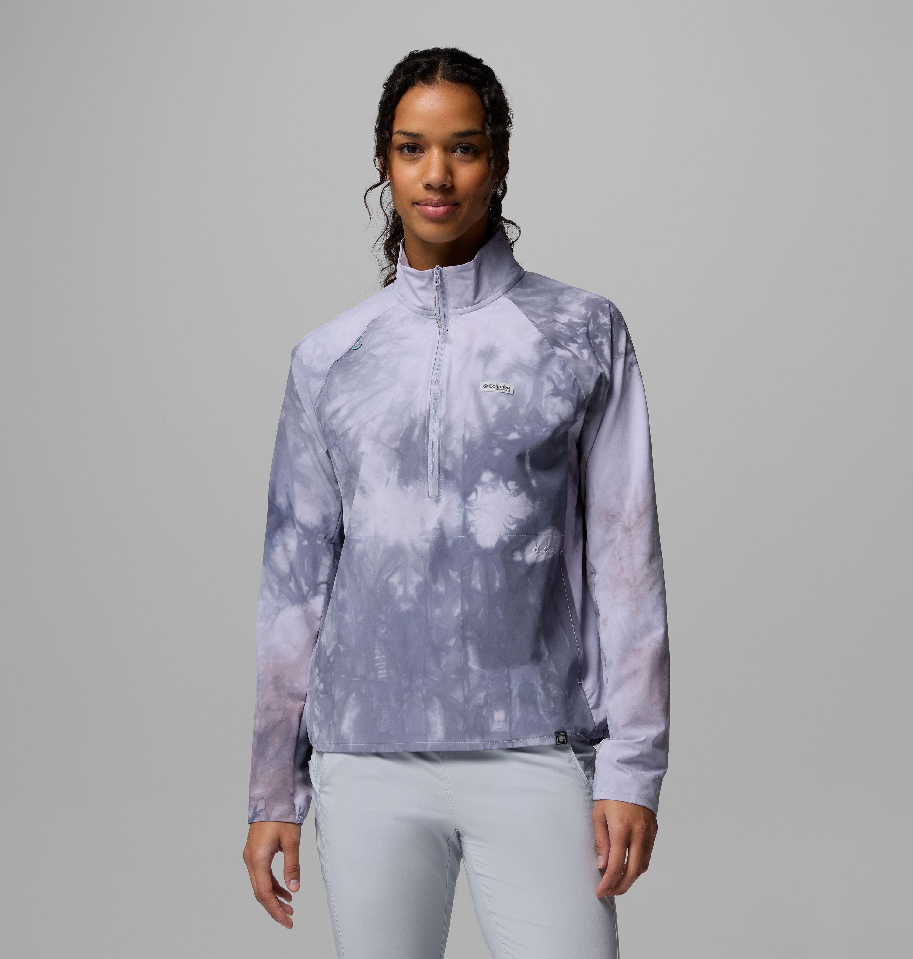 Columbia Women's PFG Uncharted  Cloud Half Zip Shirt-